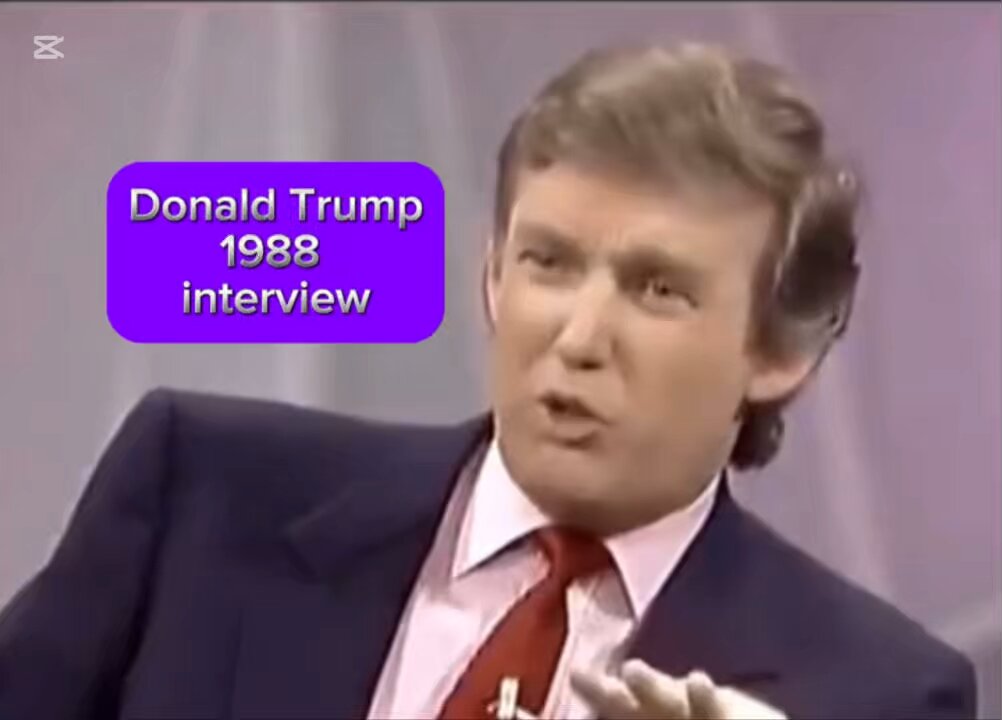 Donald Trump 1988 interviews