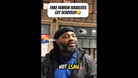 RE: FAKE HEBREW ISRAELITES GET SCHOOLED #huuurt #weownyou