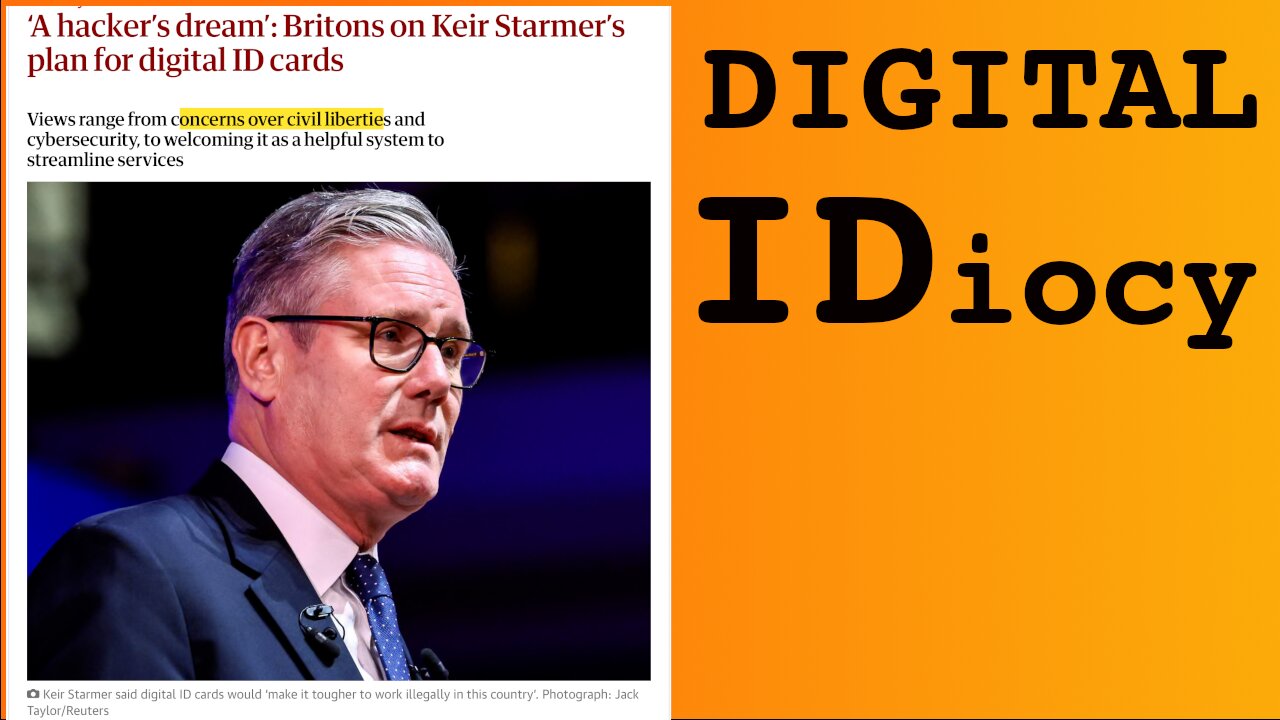 Why The Guardian AND Tommy Robinson Don’t Like ID Cards