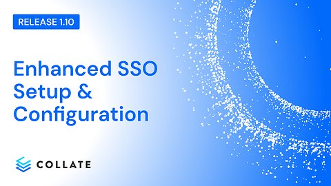Enhanced SSO Setup & Configuration (v1.10)