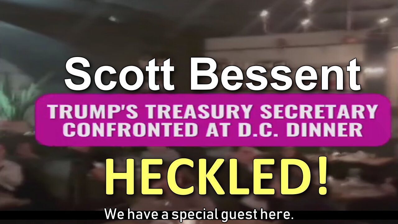 Scott Bessent Heckled at Restaurant