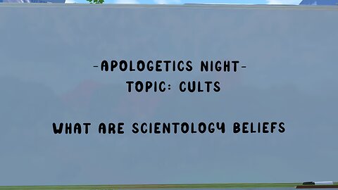 Apologetics - Cults - What are Scientology Beliefs