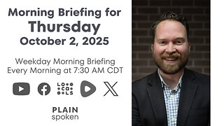 Thursday Morning Briefing (October 2, 2025)