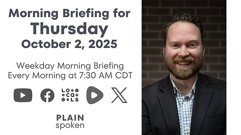 Thursday Morning Briefing (October 2, 2025)