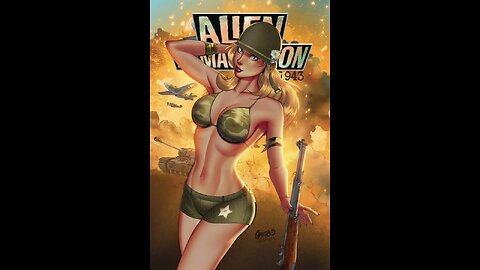 Alien Armageddon 1944 #2 Dren Productions #QuickFlip Comic Book Review