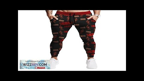 Marvel Iron Man Black Random Pattern Awesome Jogger Pants Review