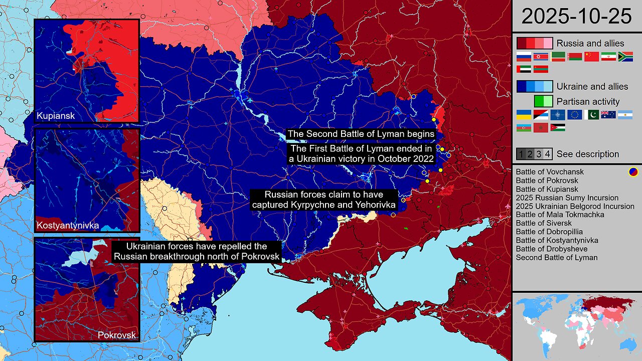 192: The Second Battle of Lyman begins