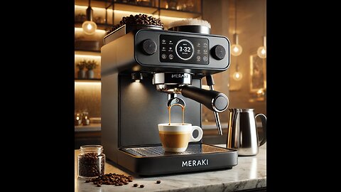 "Meraki Espresso Machine – Elevate Your Coffee Experience!"