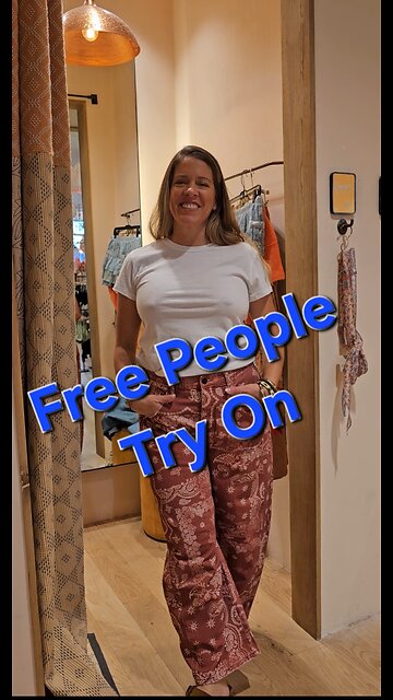 New Free People Store Try On. Rancho Cucamonga