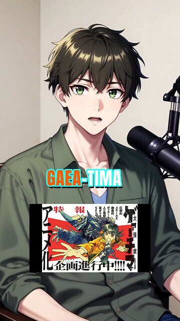 GAEA-TIMA the Gigantis Anime Adaptation Announced