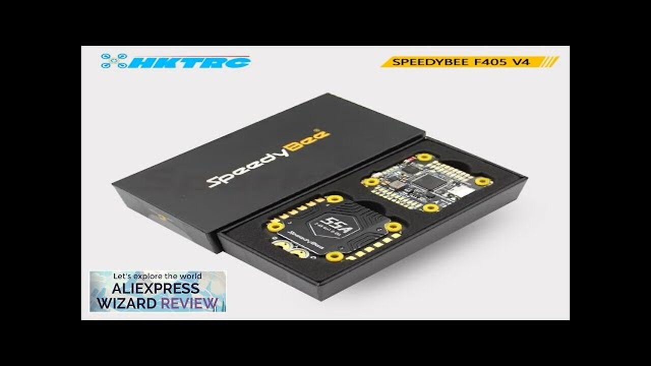 Speedybee F405 V4 Stack BLS 55A 4-in-1 ESC&FC 30x30 RC iNAV Betaflight Review