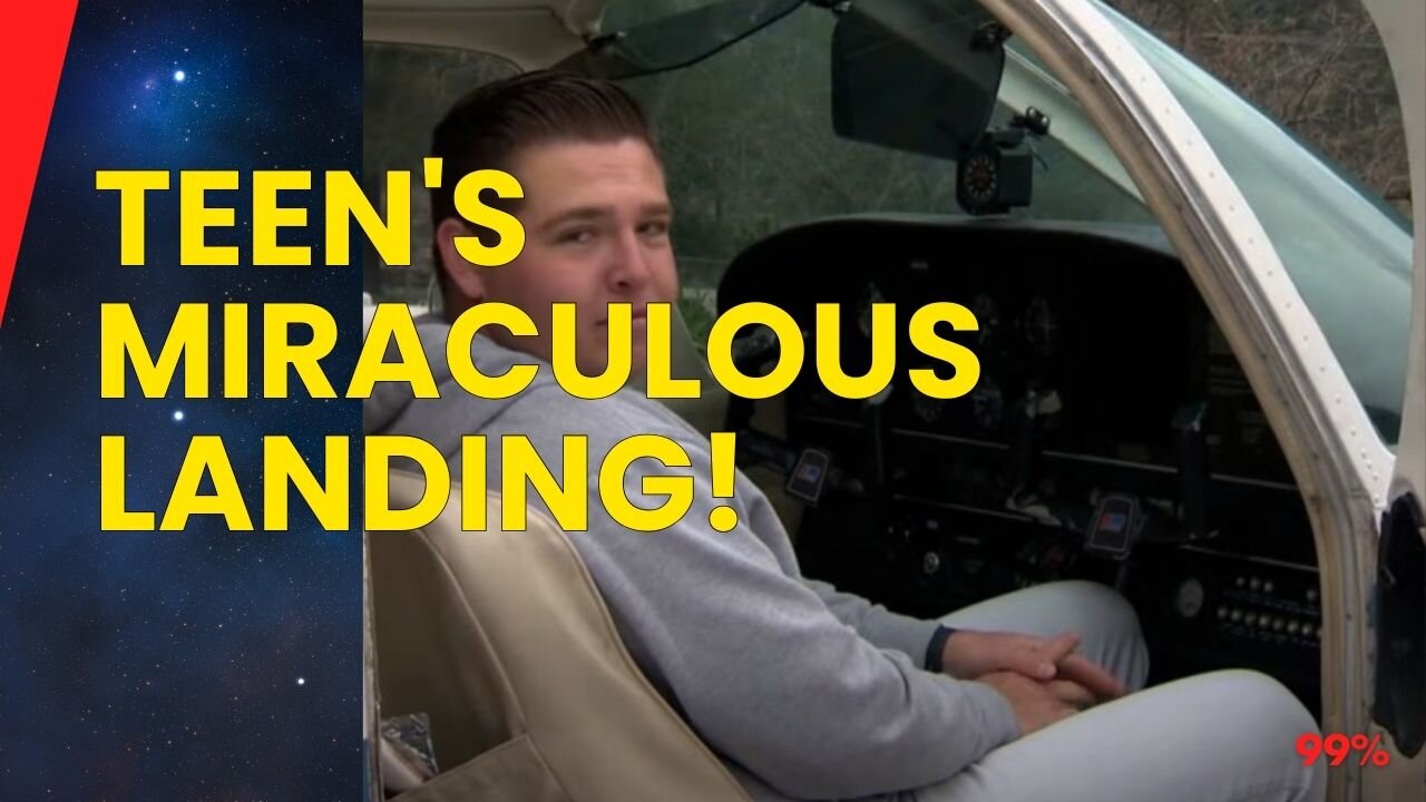TEEN PILOT'S EMERGENCY LANDING! Engine Explodes Mid-Flight!