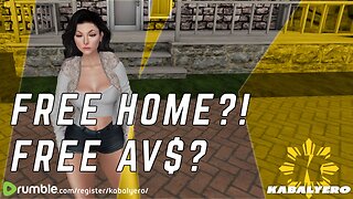 I Tried AvatarLife for 1 Hour… FREE Homes, FREE AV$, & Camping for Money?! (OpenSim SL Alternative)