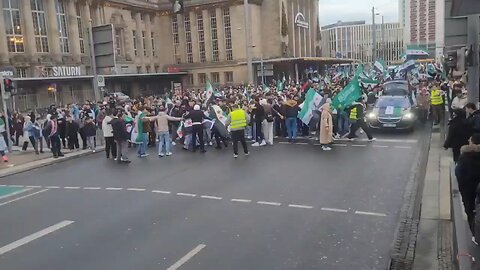 🇩🇪🇸🇾Syrians gathered in Leipzig, Germany, to celebrate the first