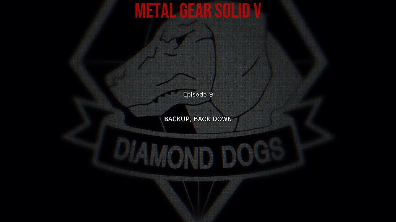 Metal Gear Solid V Back up Back Down