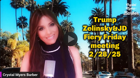 Trump, JD, Zelensky FIERY Friday Meeting 2/28/25