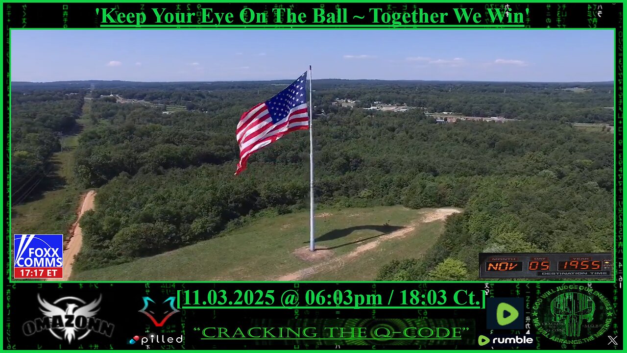"CRACKING THE Q-CODE" ~ 'Keep Your Eye On The Ball, Together We Win'