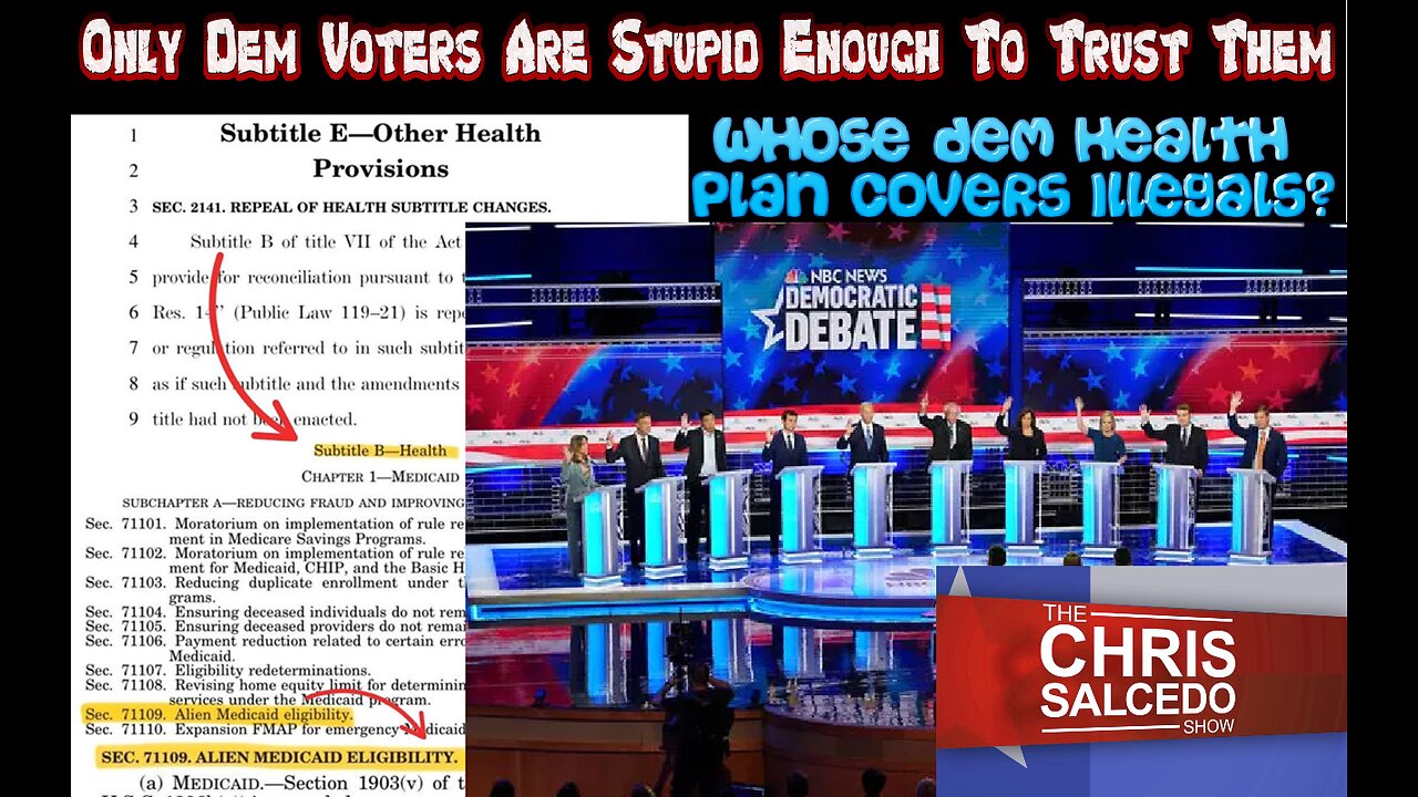 Dems Have Always Been For Giving Your Money To Illegals