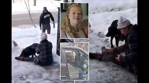 Tearful, Hysterical, Blood-Covered Wife Of Woman Killed By ICE, Crying Out 'It's My Fault'