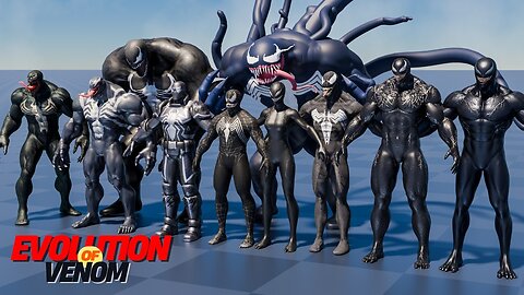 Evolution of Venom (Animated Series - The Last Dance)