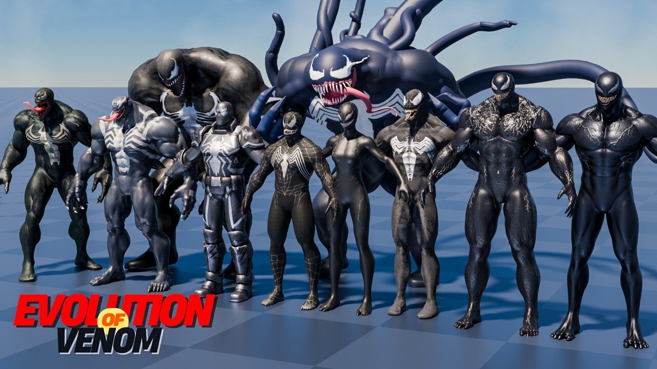 Evolution of Venom (Animated Series - The Last Dance)