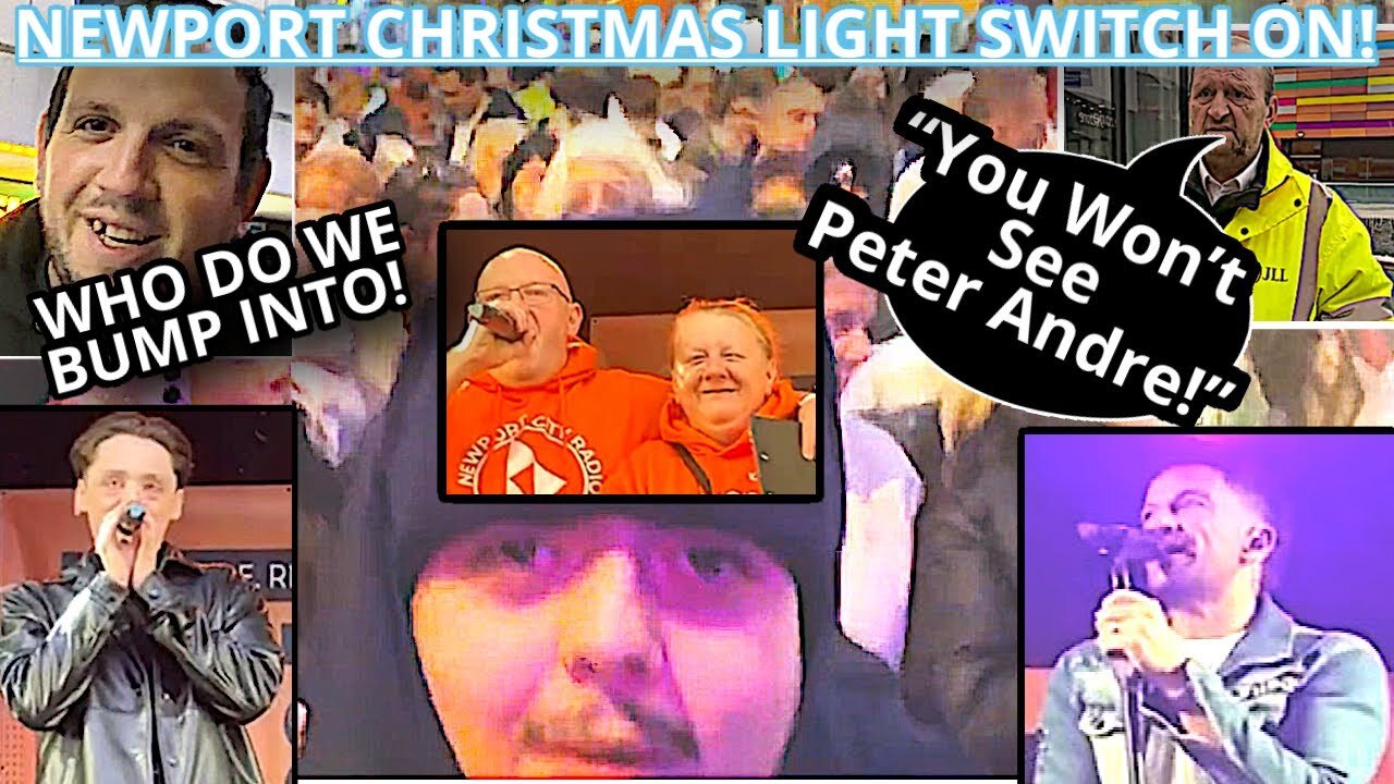 Newport Countdown To Christmas *The Highlight's* I met @Vaughan's Day's Out.