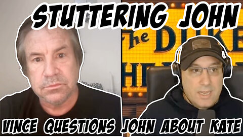 Stuttering John: Vince questions Stuttering John about his night out with Kate Meaney