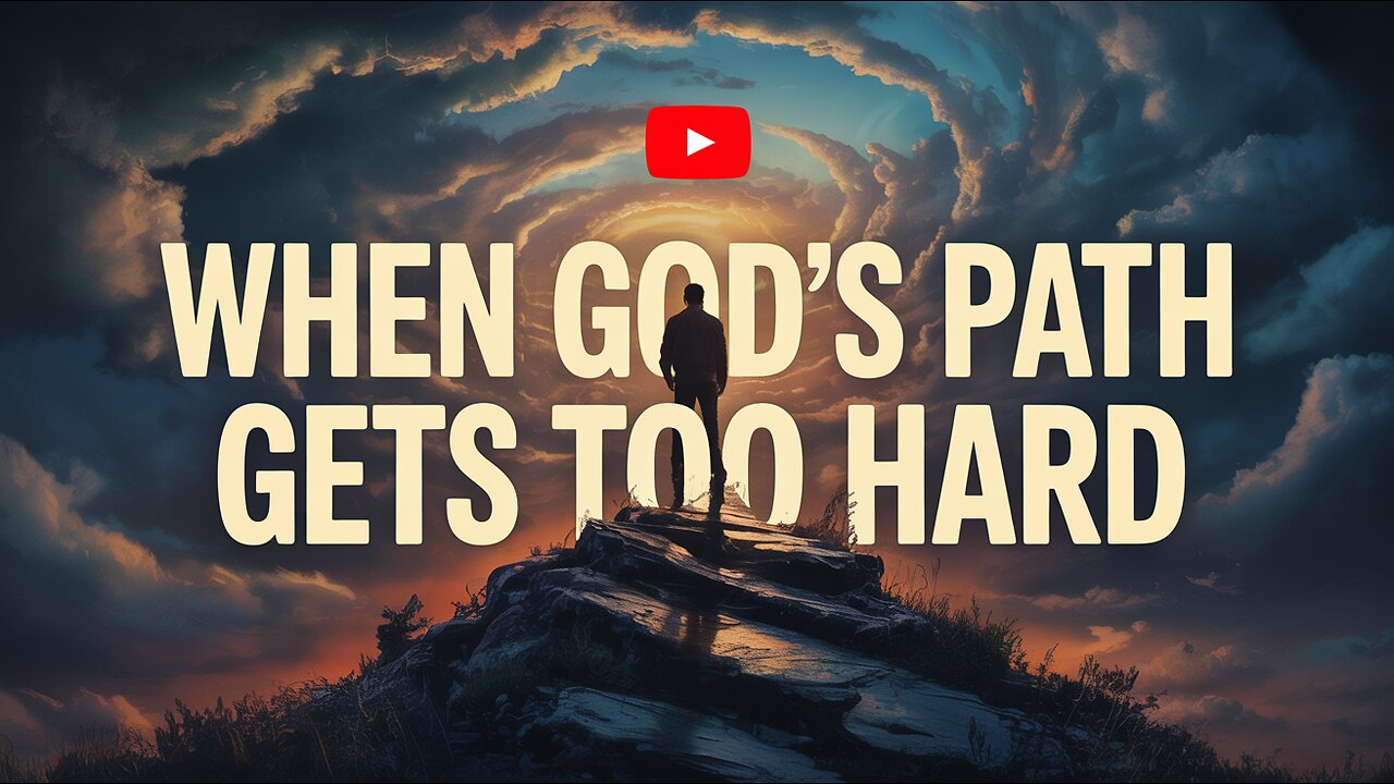 When God's Path Gets TOO HARD... 😥 (This Changes Everything) #HardFaith #TrustGod #Christian #Jesus