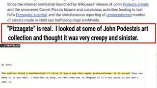 PizzaGate is Real. Just one look at John Podesta's bizarre Satanic "art" collection should tell you