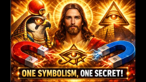 Ra Bird , Jesus, Illuminati - Pentagon Magnetic Arrangement