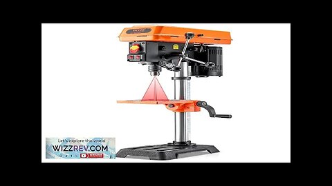 VEVOR 10in Benchtop Drill Press Tabletop Drilling Machine 610-2800RPM Adjustable Review