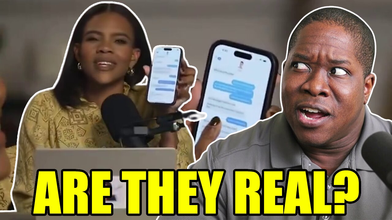 Are Candace Owens and Charlie Kirk's TEXTS Fake or Real?