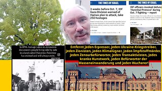 Glad Hannibal Holocaust insläppsdag! Putin beväpnar Iran; Netanyahu ringer. Befria Tyskland! Vova🥳