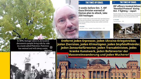 Glad Hannibal Holocaust insläppsdag! Putin beväpnar Iran; Netanyahu ringer. Befria Tyskland! Vova🥳