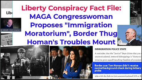 Fact File: Luna Wants Immigration Moratorium, Homan's Big Troubles Mount