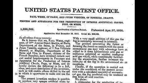 “He was authorized to spray germs into the fog in San Francisco harbor”