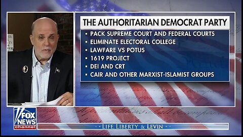Levin: I’m Sick And Tired Of The Constant Drumbeat That Somehow Trump’s An Authoritarian