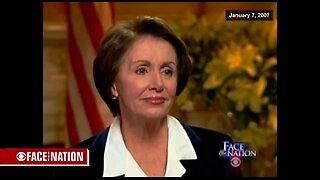 Nancy Pelosi Before The Face Lift - 2007