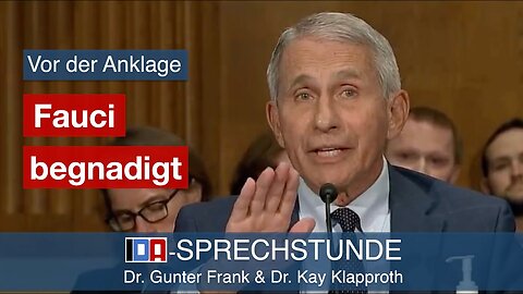 15.1.25..👉„🚨🧟Fauci begnadigt🧟🚨“ -IDA-SPRECHSTUNDE