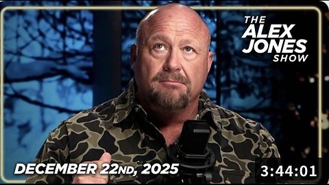 12 22 25 ALEX JONES Netanyahu Is Pushing Trump To Launch A Massive Attack On Iran & Lebanon