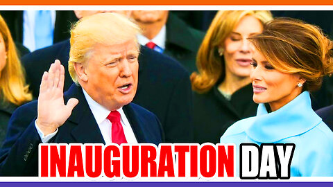 🔴LIVE: 2025 Inauguration of Donald J Trump 🟠⚪🟣