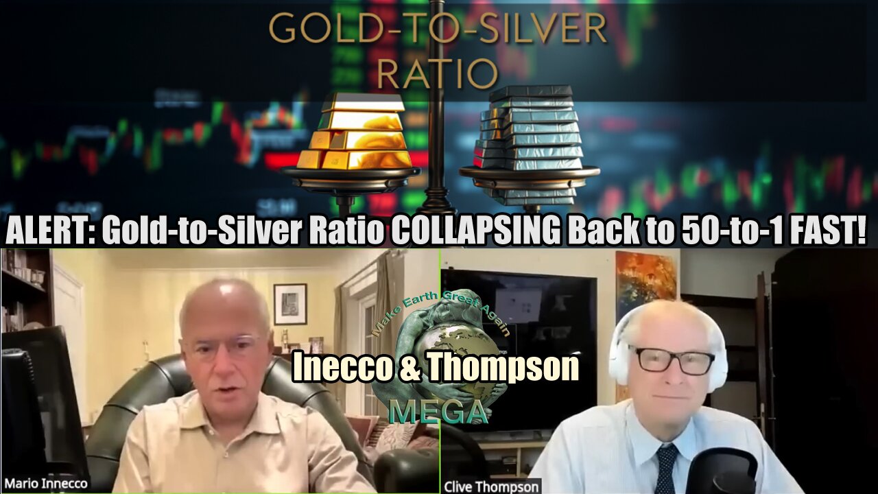 ALERT: Gold-to-Silver Ratio COLLAPSING Back to 50-to-1 FAST! Thompson & Innecco