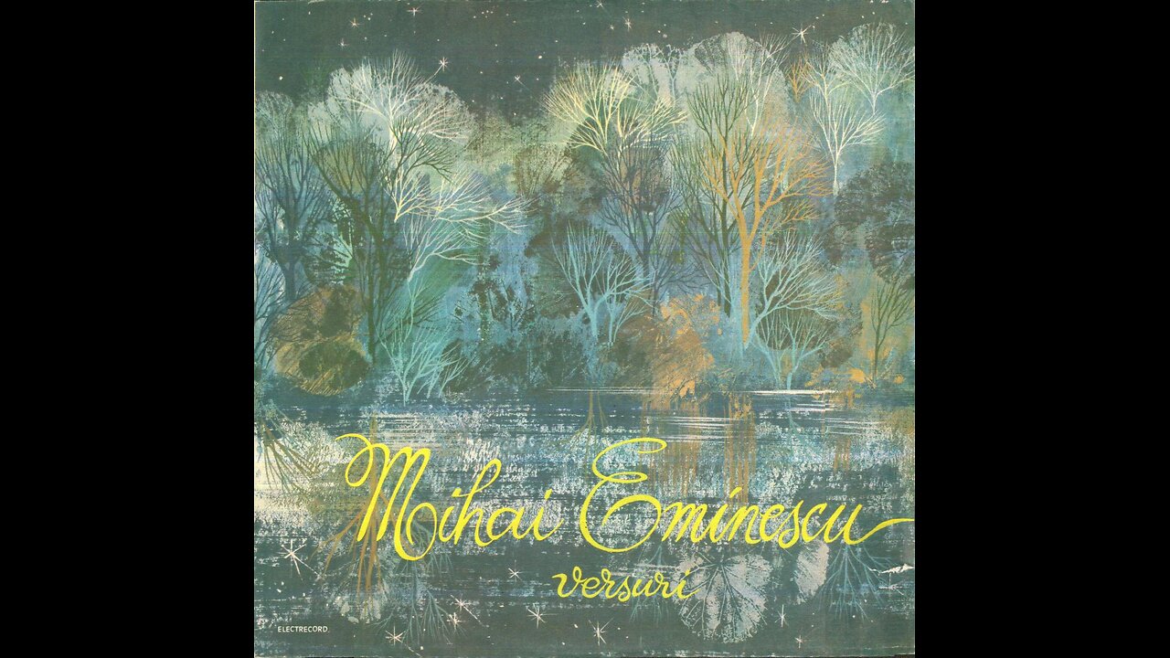 "Scrisoarea a IV-a" de Mihai Eminescu in recitarea Gheorghe Cozorici