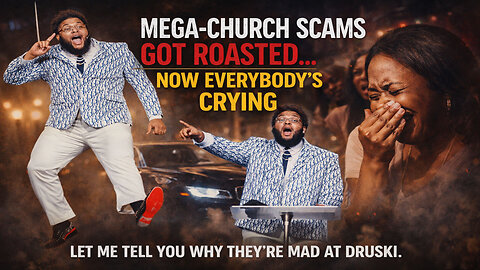 Druski Rips Mega Church Con On Pastors Stealing From People- Black Women Are Outraged