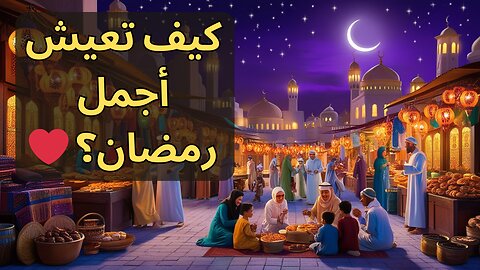 في رمضان... اجعل روحك أقرب إلى الله ✨🌙 #رمضان