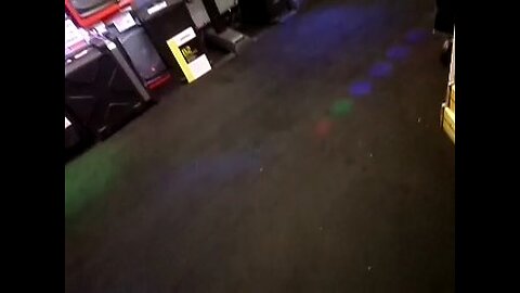 More talking about sound systems, and going into the pretty room with all the lights!!