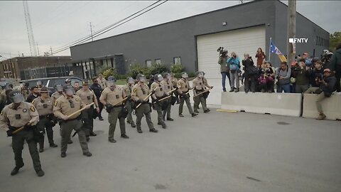 Clashes, Protesters DRAGGED AWAY in Broadview ICE Detention Center - IL