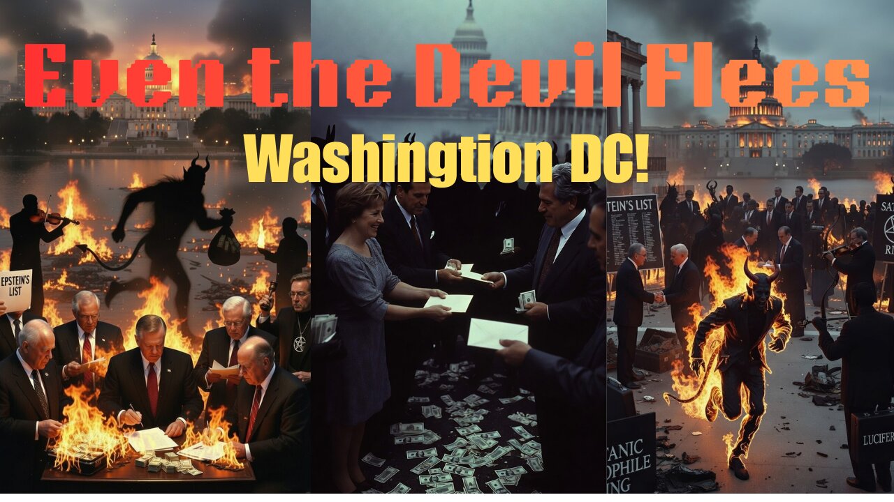 Even the Devil Flees Washington DC!