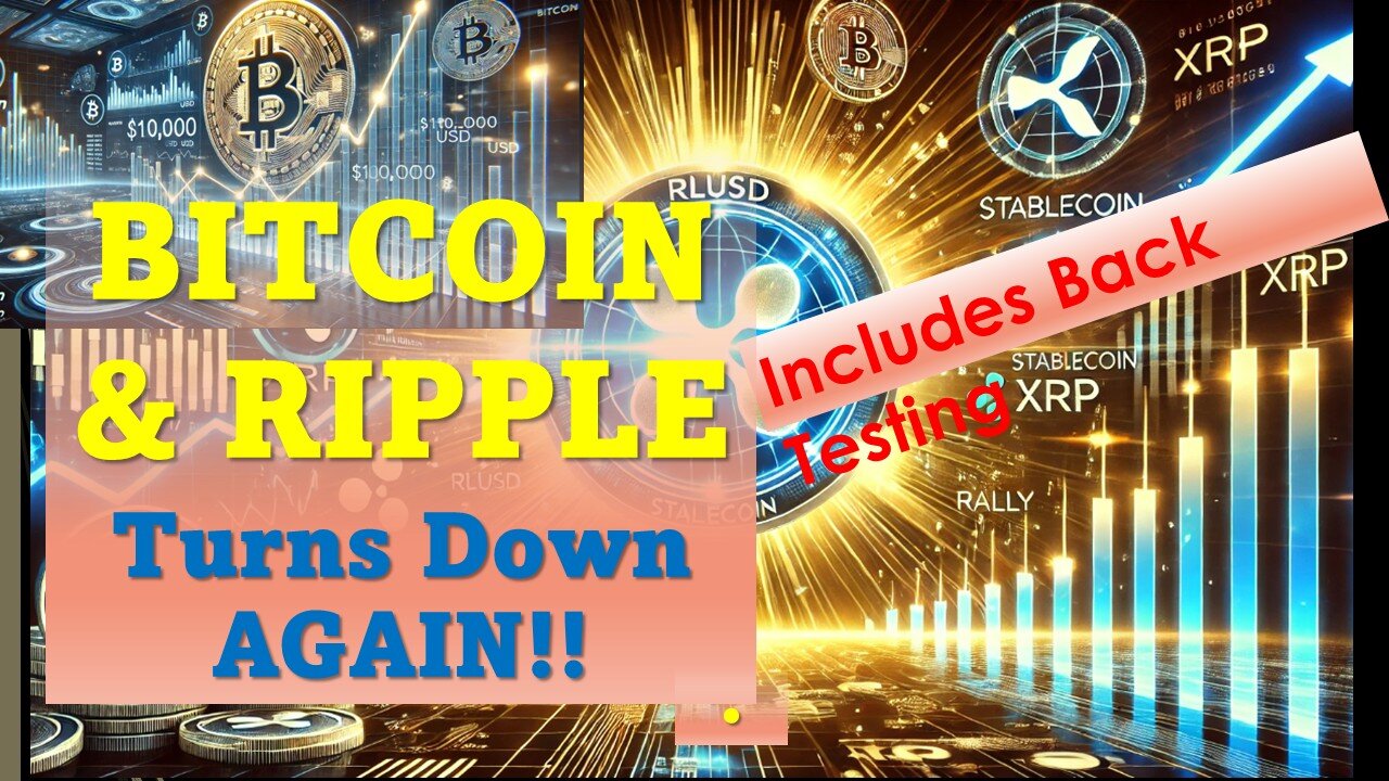 BITCOIN & Ripple Turn Down AGAIN!!