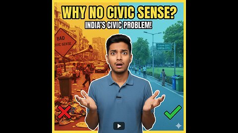 🇮🇳 Why do so many Indians ignore basic civic sense — littering, spitting in public